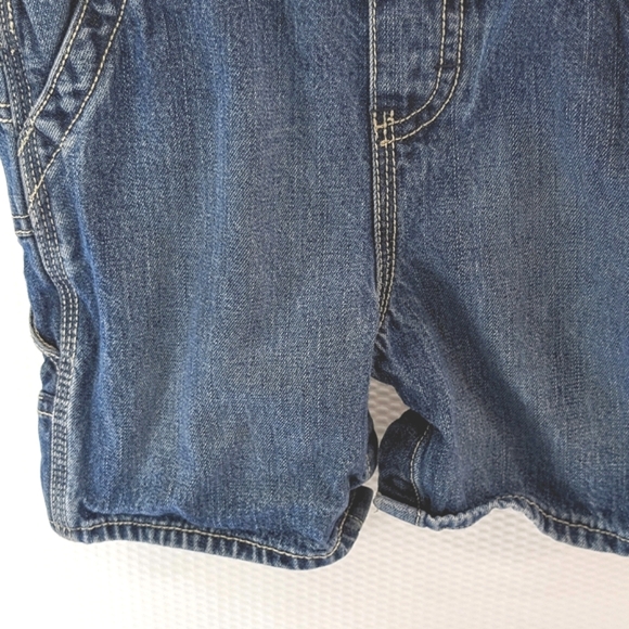 VTG Oshkosh Carpenter Denim Shortalls - 24M - Picture 6 of 6